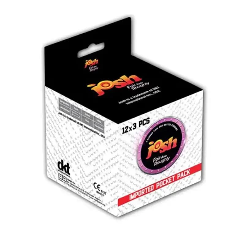 Josh Fair & Roughly Condoms 36 Pcs (12 x 3s)