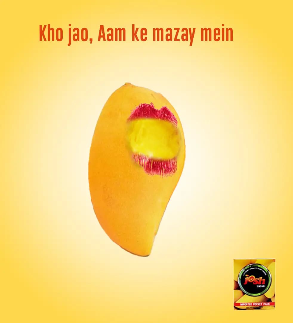 Josh Sindhari Aam Condoms - 36 Condoms Pack (12 x 3s)
